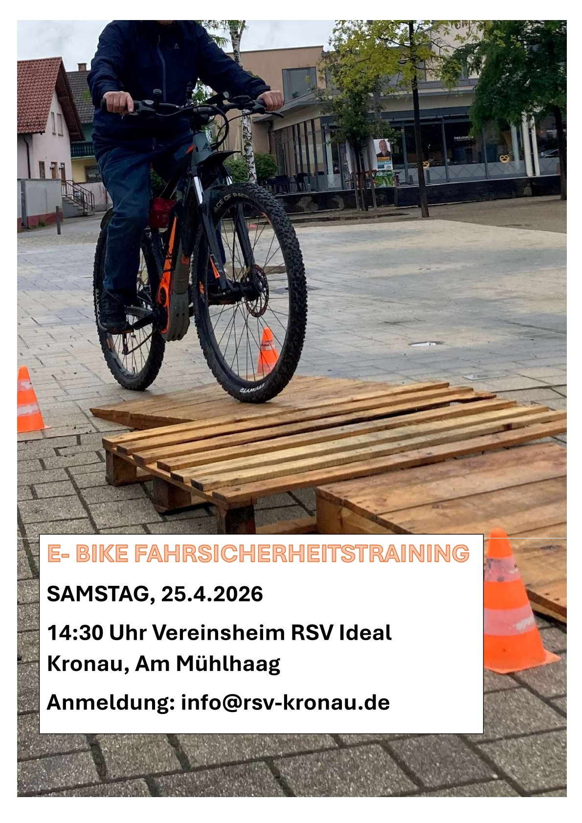 Mehr über den Artikel erfahren E-Bike Fahrsicherheitstraining